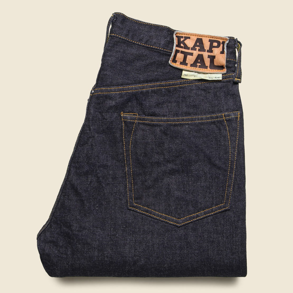 14oz Denim TH Straight Jean - One Wash - Kapital - STAG Provisions - Pants - Denim