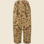 Happy Peek-A-Boo Camo Easy Pants - Beige Khaki - Kapital - STAG Provisions - Pants - Twill