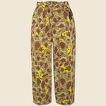 Happy Peek-A-Boo Camo Easy Pants - Beige Khaki - Kapital - STAG Provisions - Pants - Twill