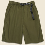 Rainbowy Easy Shorts - Khaki/Yellow - Kapital - STAG Provisions - Shorts - Lounge