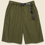 Rainbowy Easy Shorts - Khaki/Yellow - Kapital - STAG Provisions - Shorts - Lounge