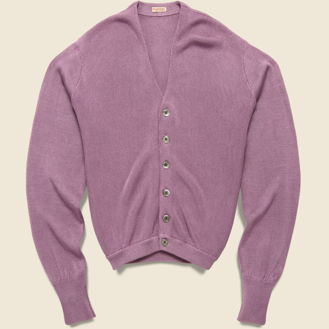 Coneybowy Short Cardigan - Pink Purple - Kapital - STAG Provisions - Tops - Sweater