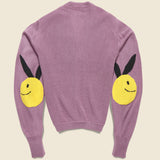 Coneybowy Short Cardigan - Pink Purple - Kapital - STAG Provisions - Tops - Sweater