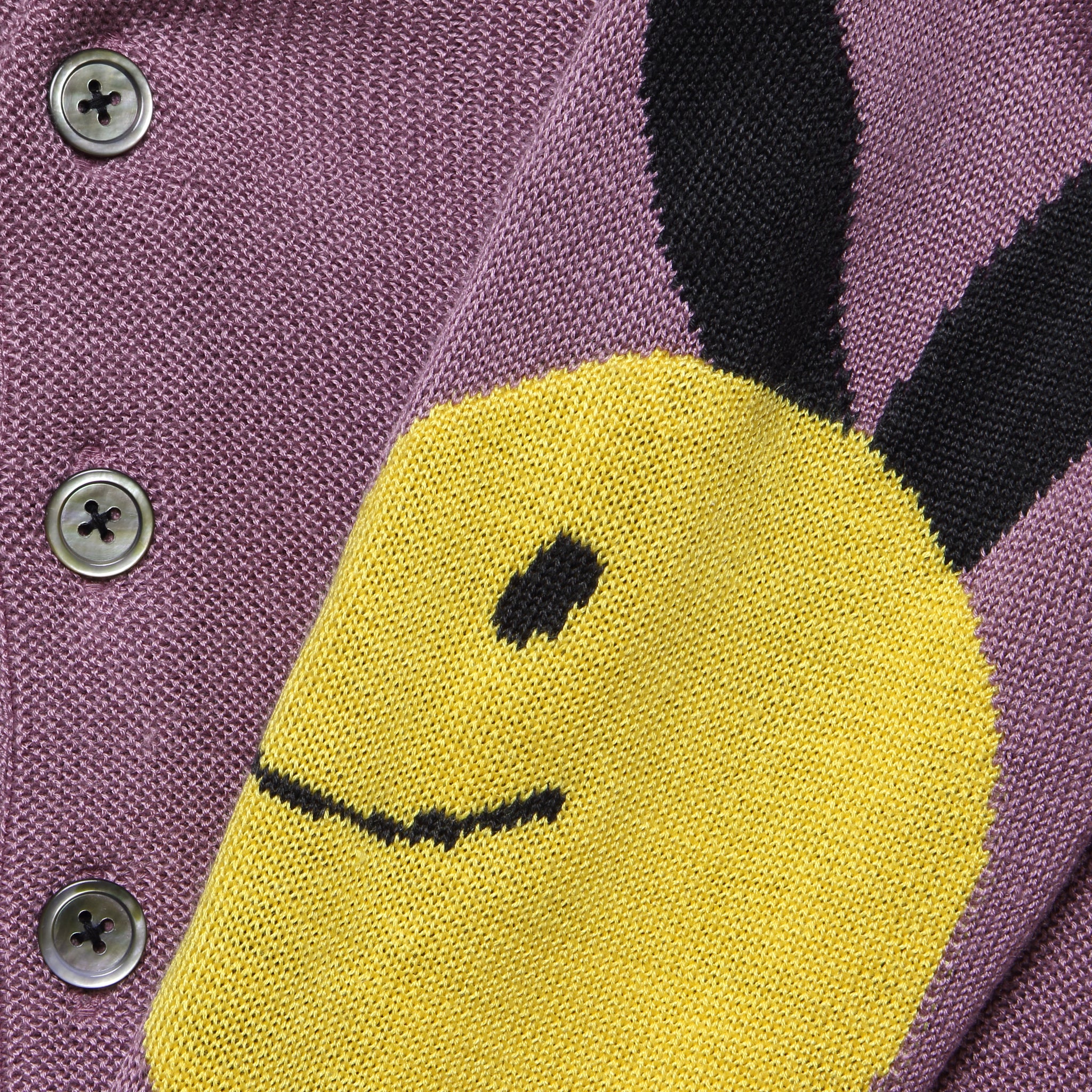 
                          Coneybowy Short Cardigan - Pink Purple - Kapital - STAG Provisions - Tops - Sweater
                        