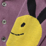 Coneybowy Short Cardigan - Pink Purple - Kapital - STAG Provisions - Tops - Sweater