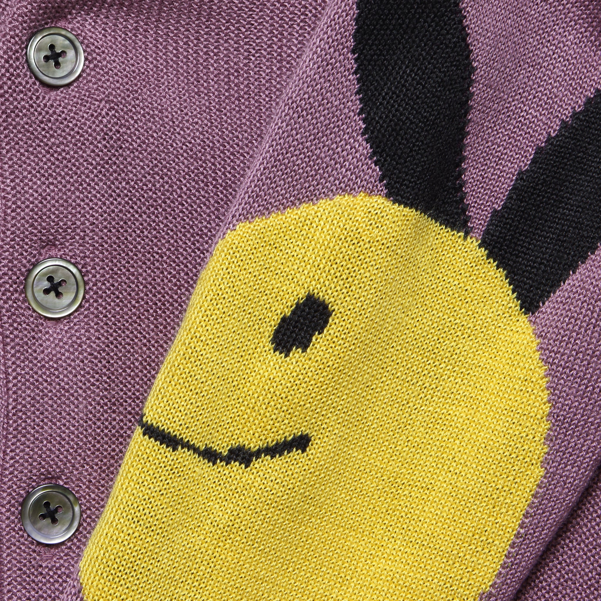 Coneybowy Short Cardigan - Pink Purple - Kapital - STAG Provisions - Tops - Sweater