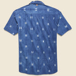 Lamar Shirt - Indigo Shibori - Kardo - STAG Provisions - Tops - S/S Woven - Other Pattern