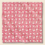 Tulip Block Print Bandana - Red/White - Kardo - STAG Provisions - Accessories - Bandanas