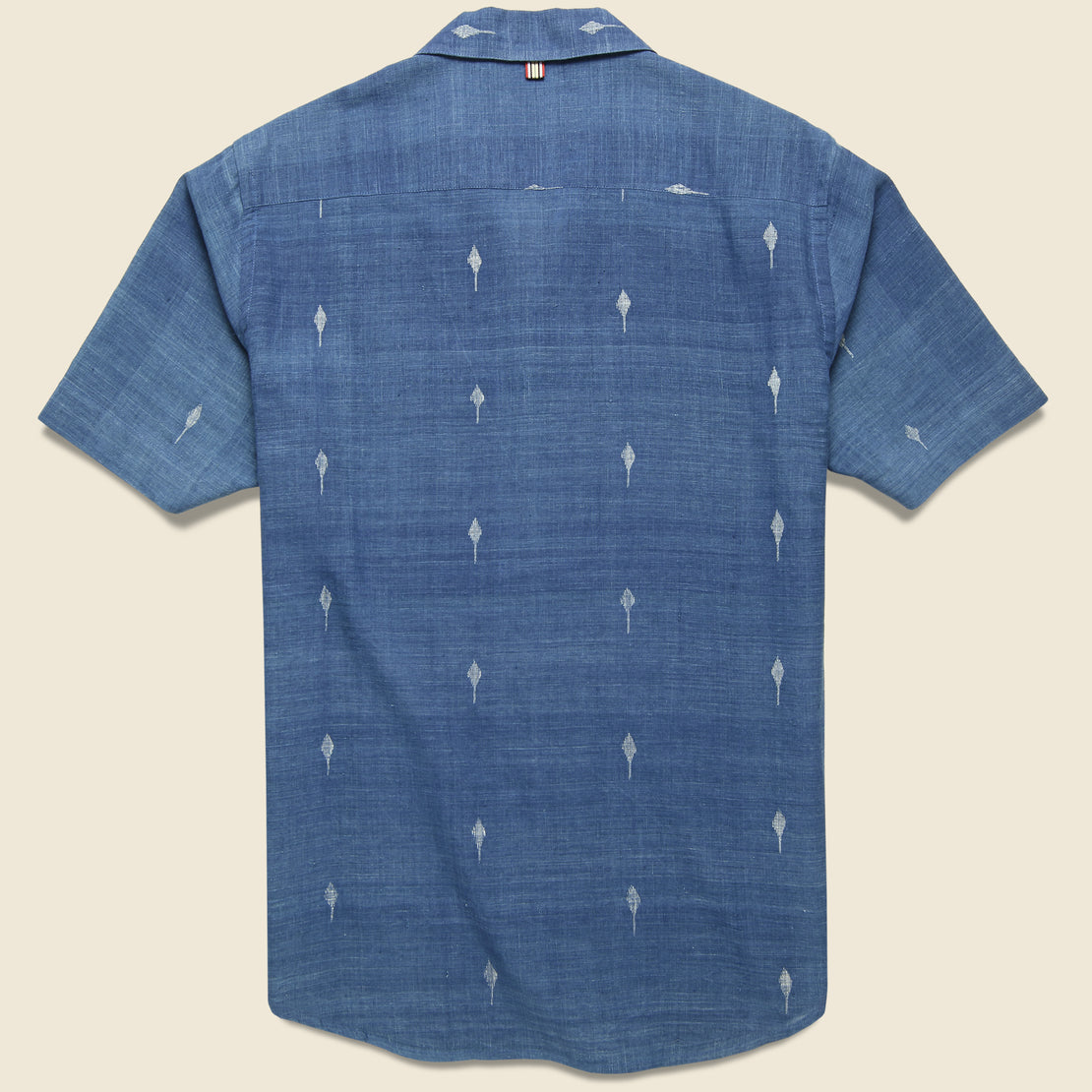 Lamar Jamdhani Shirt - Indigo - Kardo - STAG Provisions - Tops - S/S Woven - Other Pattern