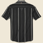 Lamar Jamdhani Shirt - Black - Kardo - STAG Provisions - Tops - S/S Woven - Stripe