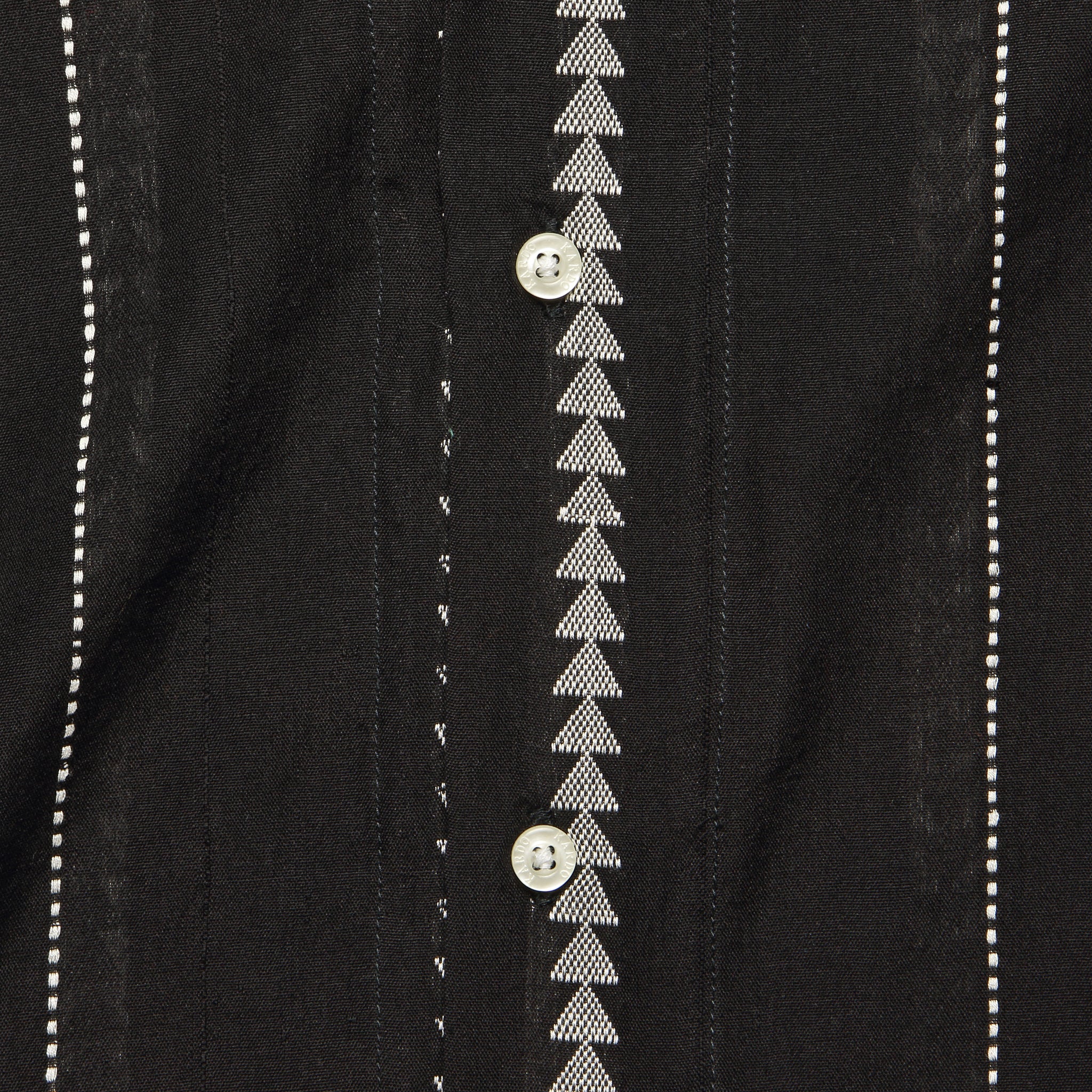 Lamar Jamdhani Shirt - Black - Kardo - STAG Provisions - Tops - S/S Woven - Stripe