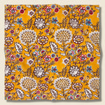Block Print Floral Bandana  - Yellow - Kardo - STAG Provisions - Accessories - Bandanas