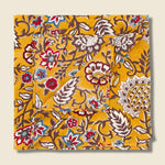 Block Print Floral Bandana  - Yellow - Kardo - STAG Provisions - Accessories - Bandanas