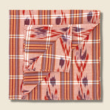 Ikat Plaid Bandana  - Pink/Purple - Kardo - STAG Provisions - Accessories - Bandanas
