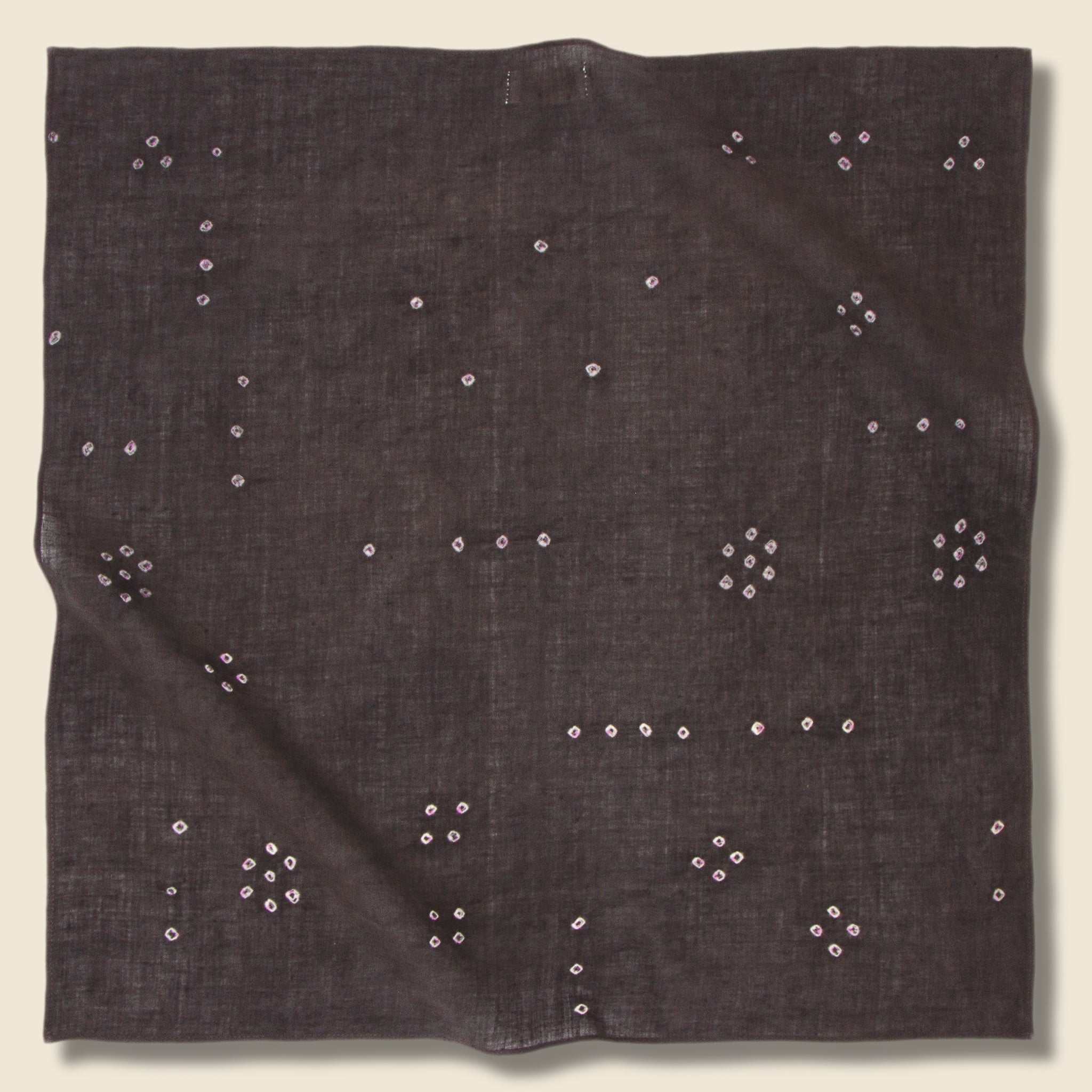 Bandhani Bandana  - Charcoal Dot - Kardo - STAG Provisions - Accessories - Bandanas