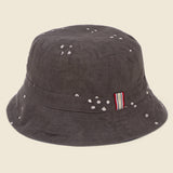 Bandhani Reversible Bucket Hat - Indigo/Charcoal Dot - Kardo - STAG Provisions - Accessories - Hats