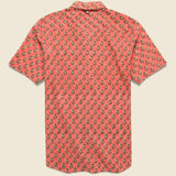 Lamar Block Print Floral Shirt - Pink - Kardo - STAG Provisions - Tops - S/S Woven - Floral