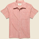 Chintan Handwoven Shirt - Pink - Kardo - STAG Provisions - Tops - S/S Woven - Solid