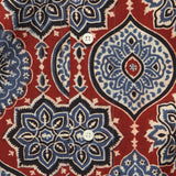 Lamar Block Print Tile Shirt - Red/Blue - Kardo - STAG Provisions - Tops - S/S Woven - Other Pattern