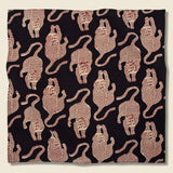 Tiger Block Print Bandana - Black/Red - Kardo - STAG Provisions - Accessories - Bandanas
