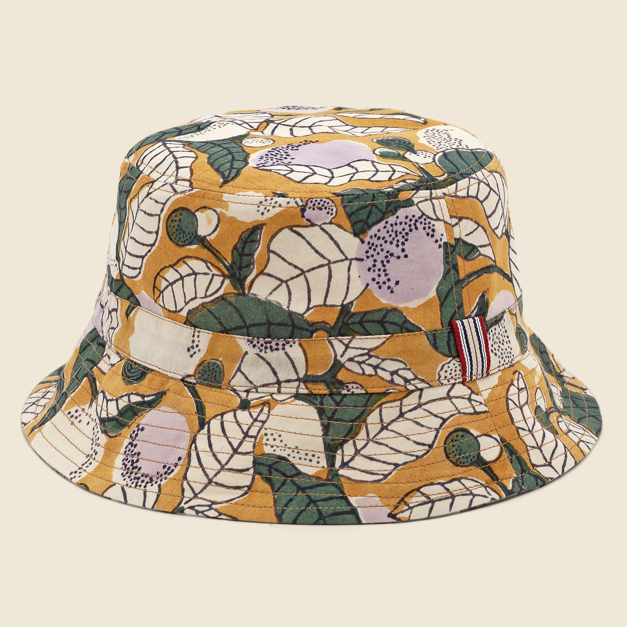 Reversible Block Print Bucket Hat - Sage - Kardo - STAG Provisions - Accessories - Hats