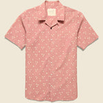 Lamar Pyramid Dot Bandhani Shirt - Pink - Kardo - STAG Provisions - Tops - S/S Woven - Dot