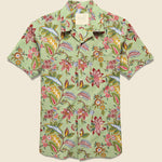 Lamar Floral Paisley Block Print Shirt - Sage - Kardo - STAG Provisions - Tops - S/S Woven - Floral