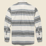 Sierra Flannel Shirt - Cement - Katin - STAG Provisions - Tops - L/S Woven - Stripe