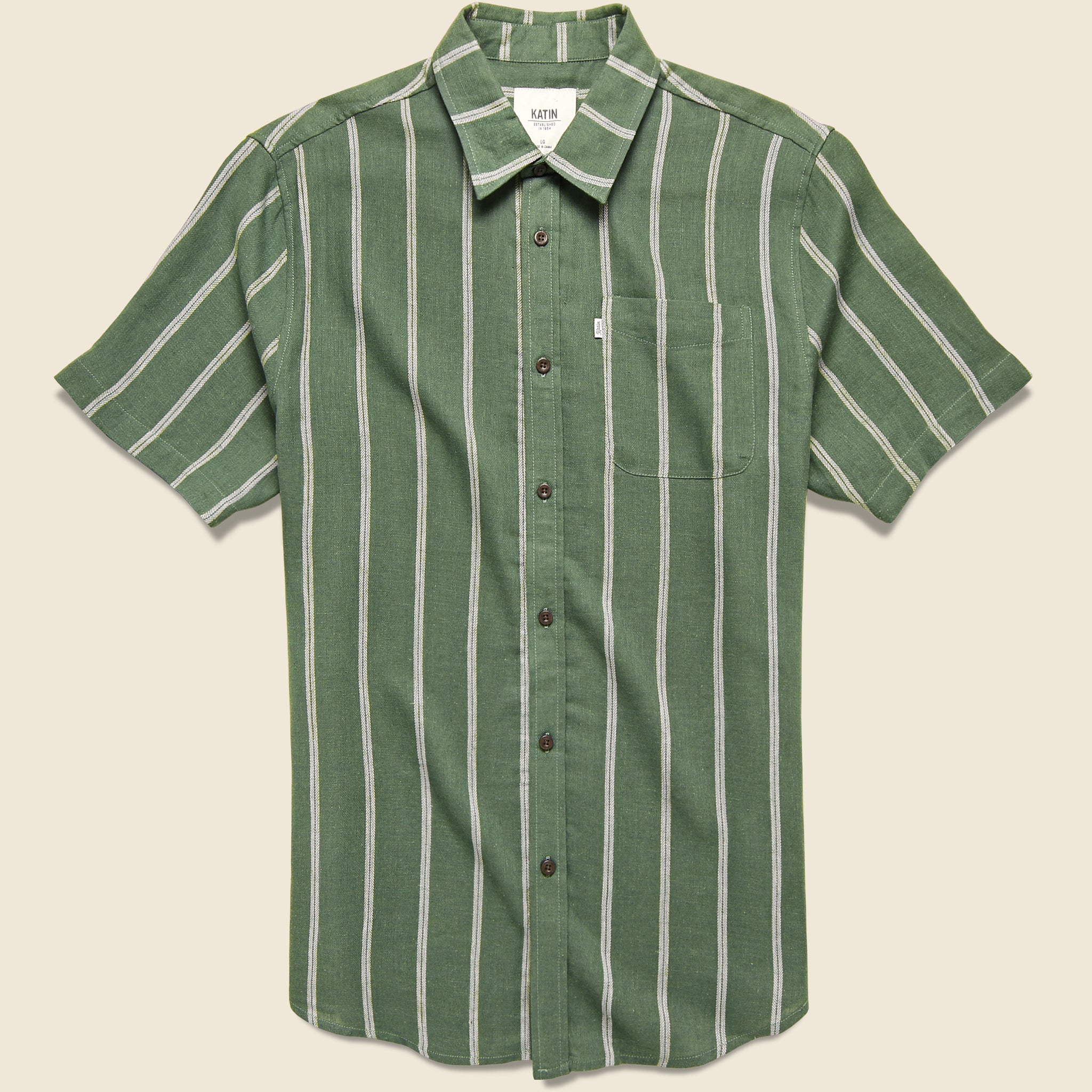 Alan Shirt - Olive - Katin - STAG Provisions - Tops - S/S Woven