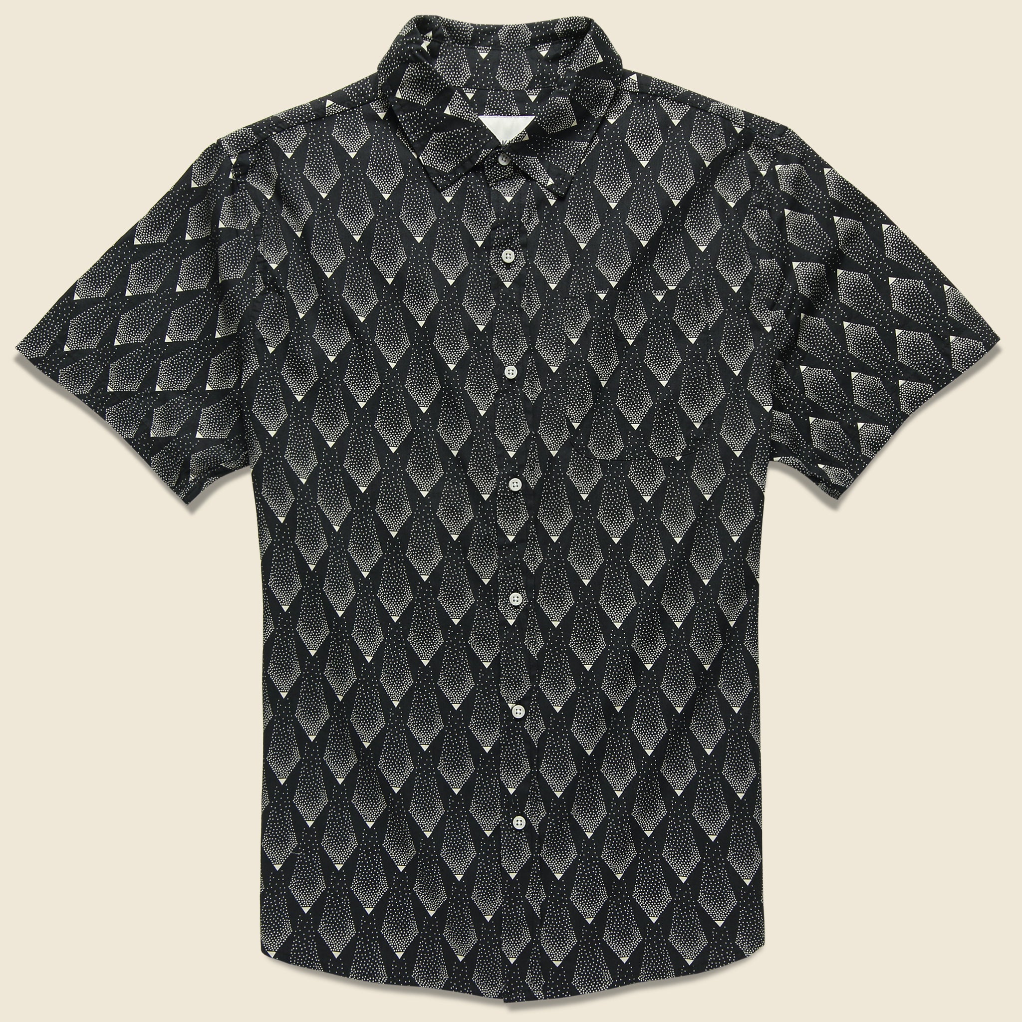 Dust Shirt - Black - Katin - STAG Provisions - Tops - S/S Woven - Other Pattern