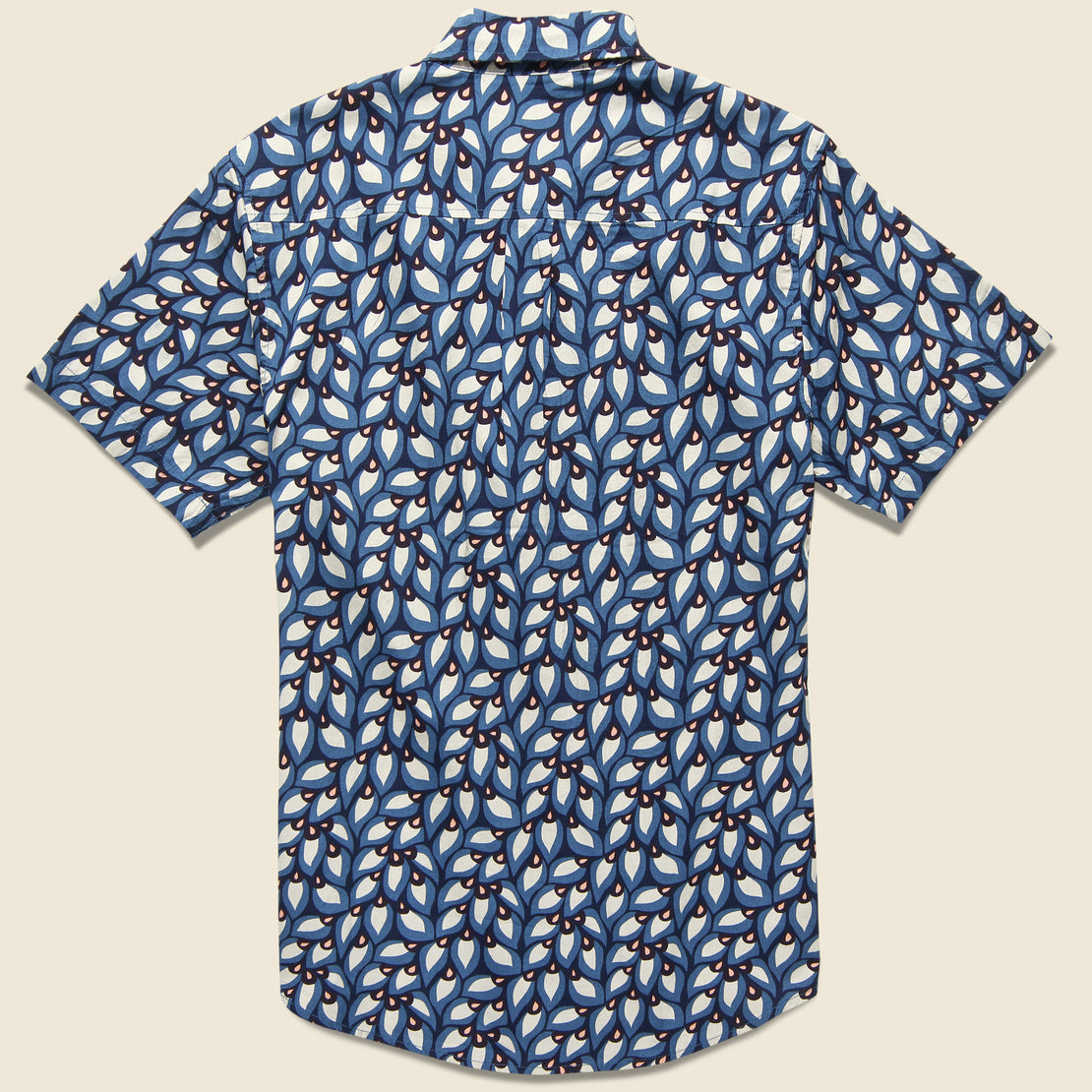 Feathers Shirt - Navy - Katin - STAG Provisions - Tops - S/S Woven - Other Pattern
