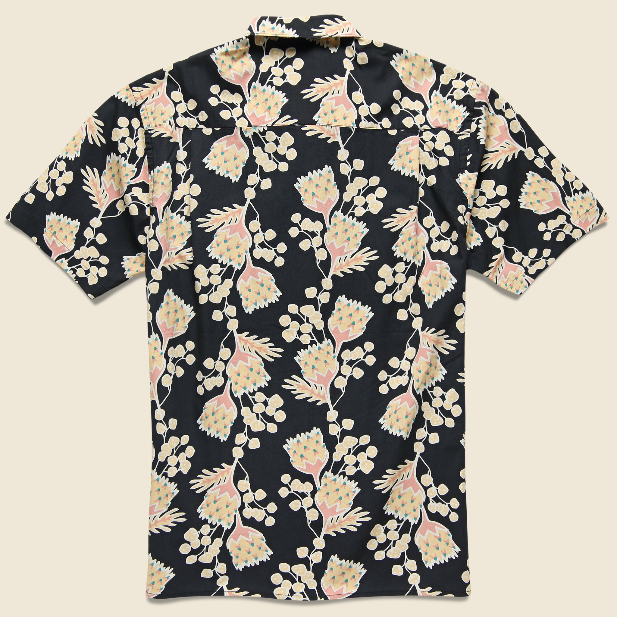 
                          Outline Shirt - Black - Katin - STAG Provisions - Tops - S/S Woven - Floral
                        