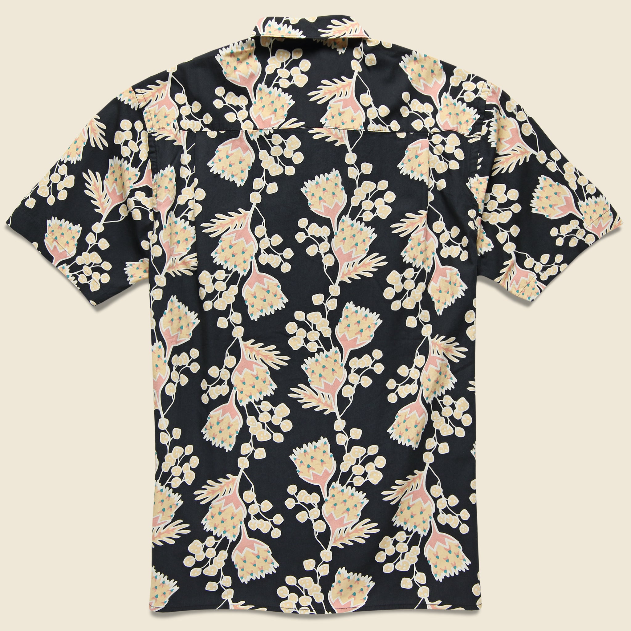 Outline Shirt - Black - Katin - STAG Provisions - Tops - S/S Woven - Floral