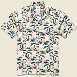 Palm Trees Shirt - Wool - Katin - STAG Provisions - Tops - S/S Woven - Other Pattern