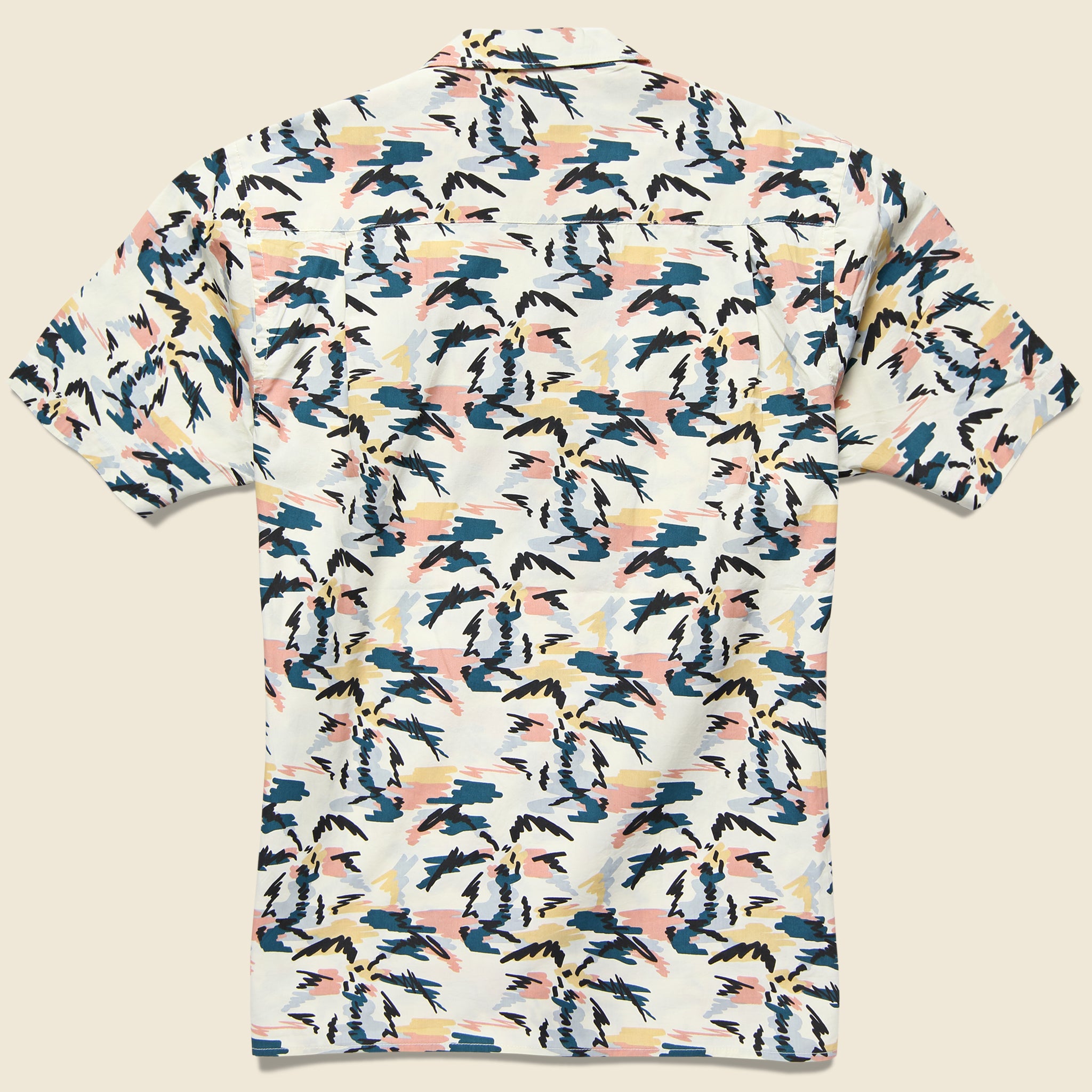 Palm Trees Shirt - Wool - Katin - STAG Provisions - Tops - S/S Woven - Other Pattern