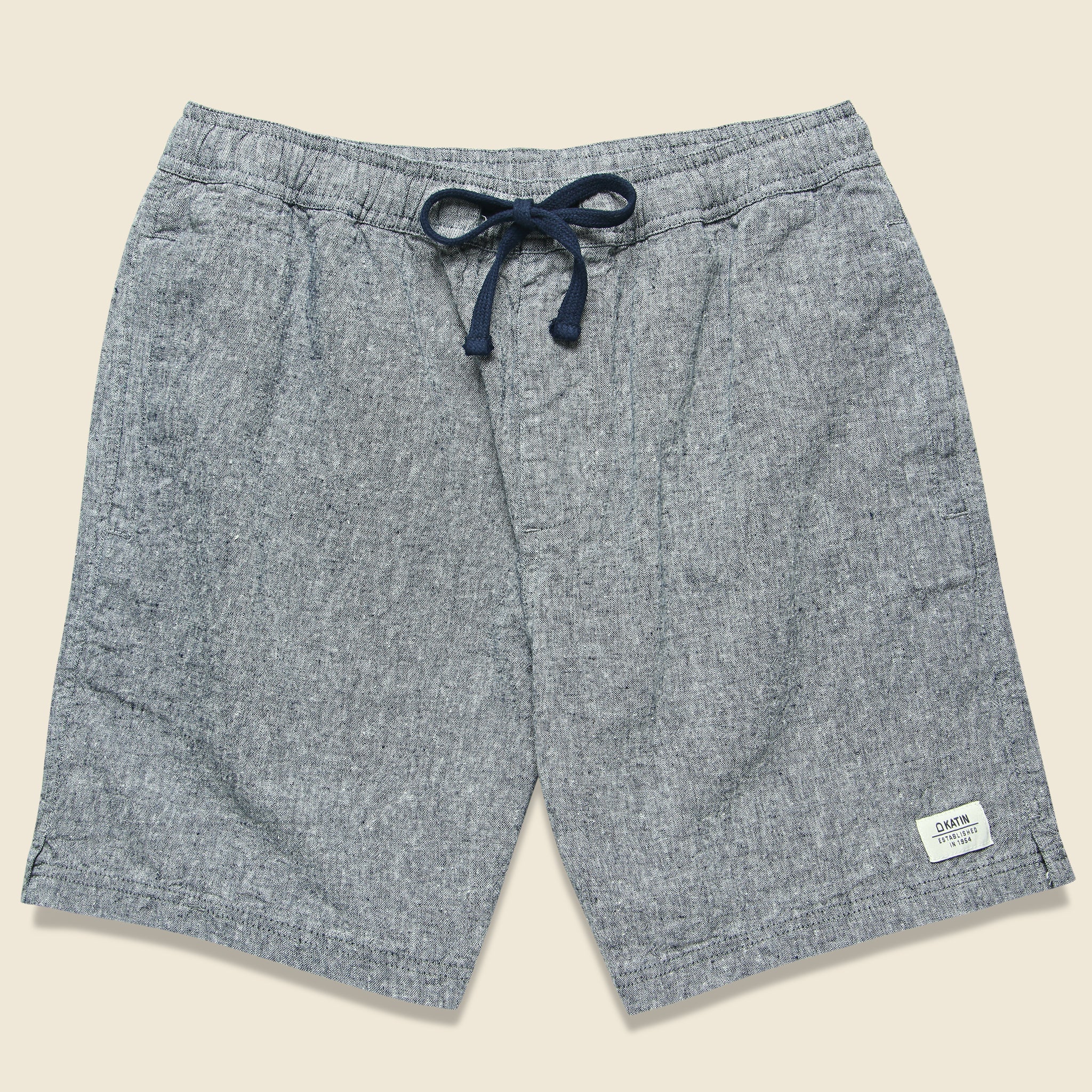 Isaiah Heather Easy Short - Navy - Katin - STAG Provisions - Shorts - Lounge