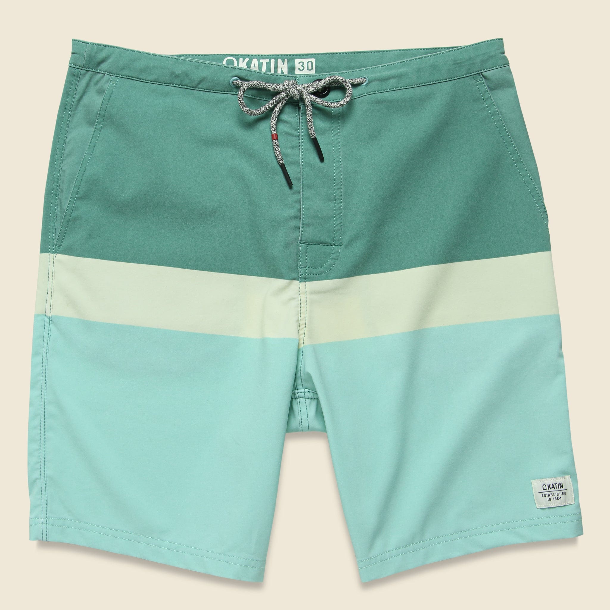 Stanley Hybrid Swim Trunk - Sage - Katin - STAG Provisions - Shorts - Swim