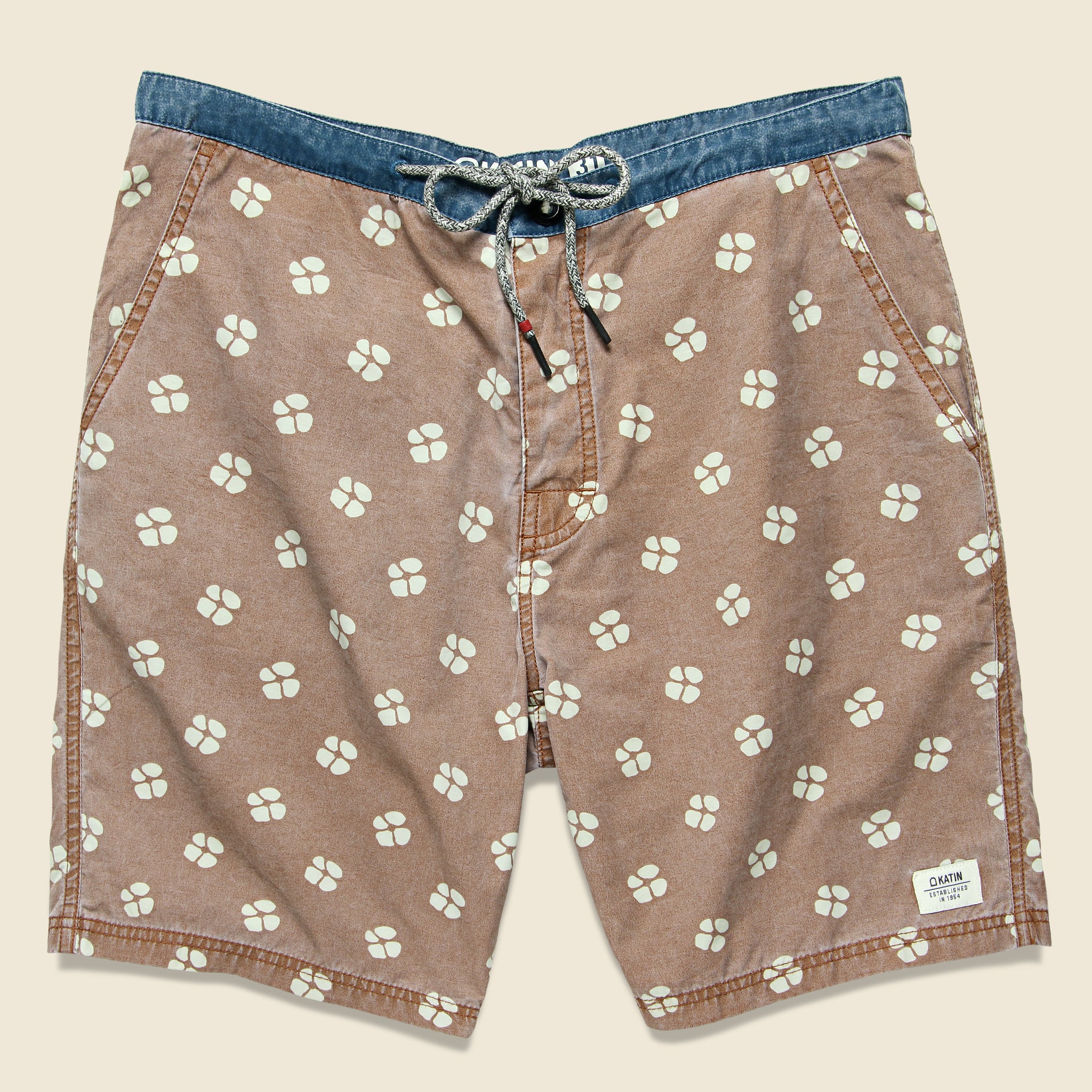 Drew Boardshort - Light Brown - Katin - STAG Provisions - Shorts - Swim