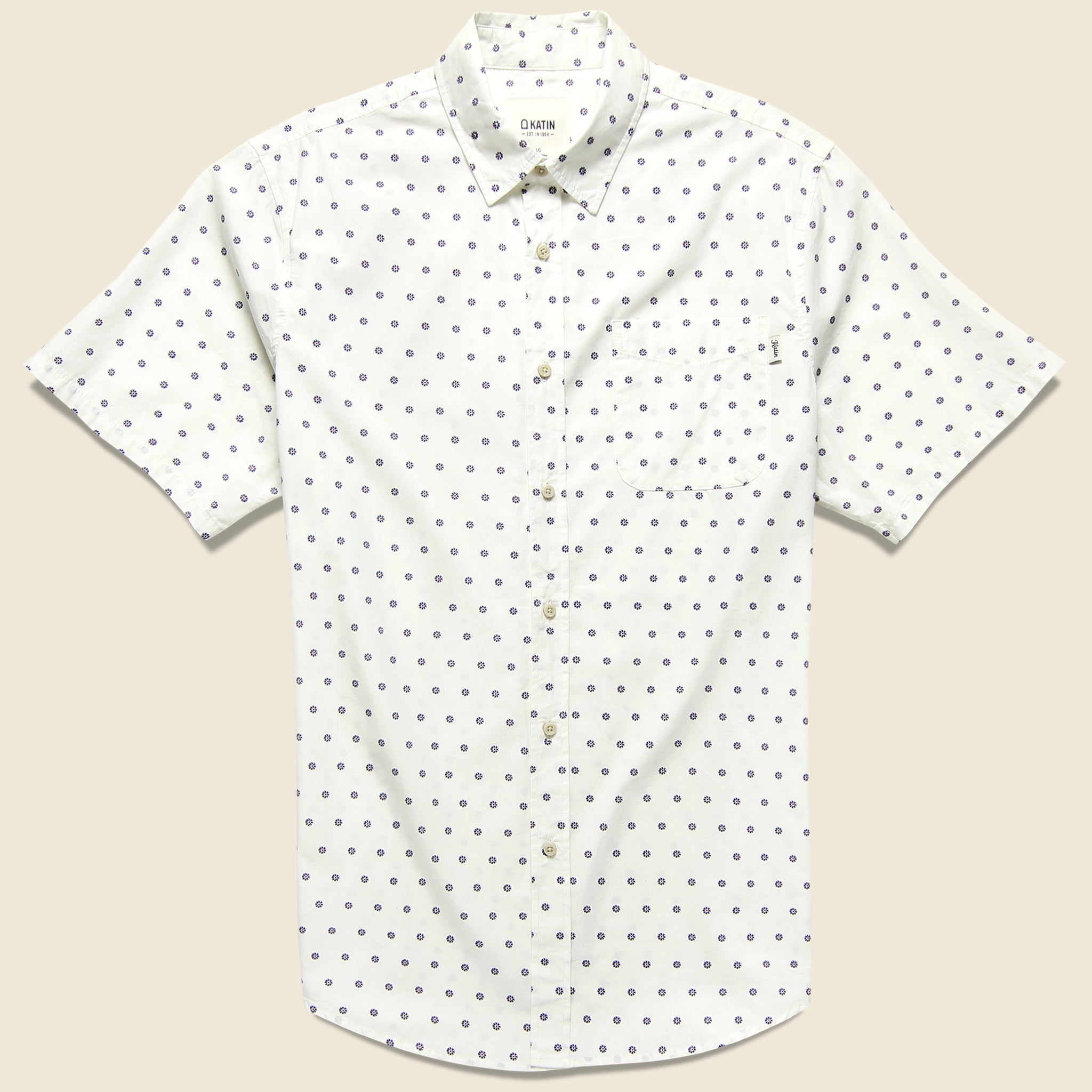 Mission Mini Floral Shirt - White - Katin - STAG Provisions - Tops - S/S Woven - Floral