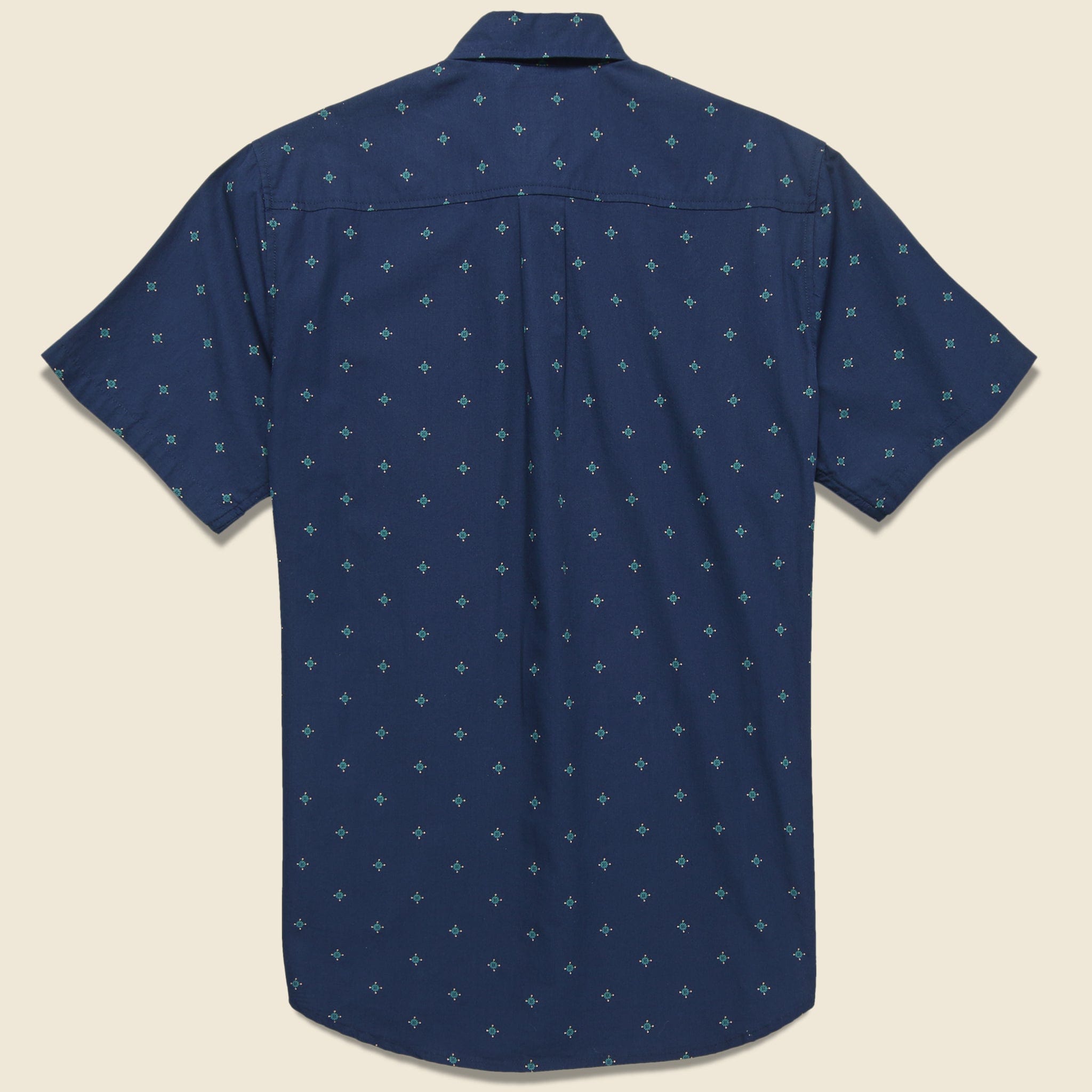 
                          Santa Fe Shirt - Navy - Katin - STAG Provisions - Tops - S/S Woven - Other Pattern
                        