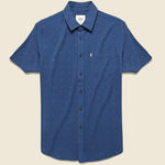 Carver Shirt - Natural/Navy - Katin - STAG Provisions - Tops - S/S Woven - Other Pattern