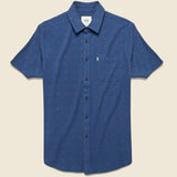 Carver Shirt - Natural/Navy - Katin - STAG Provisions - Tops - S/S Woven - Other Pattern