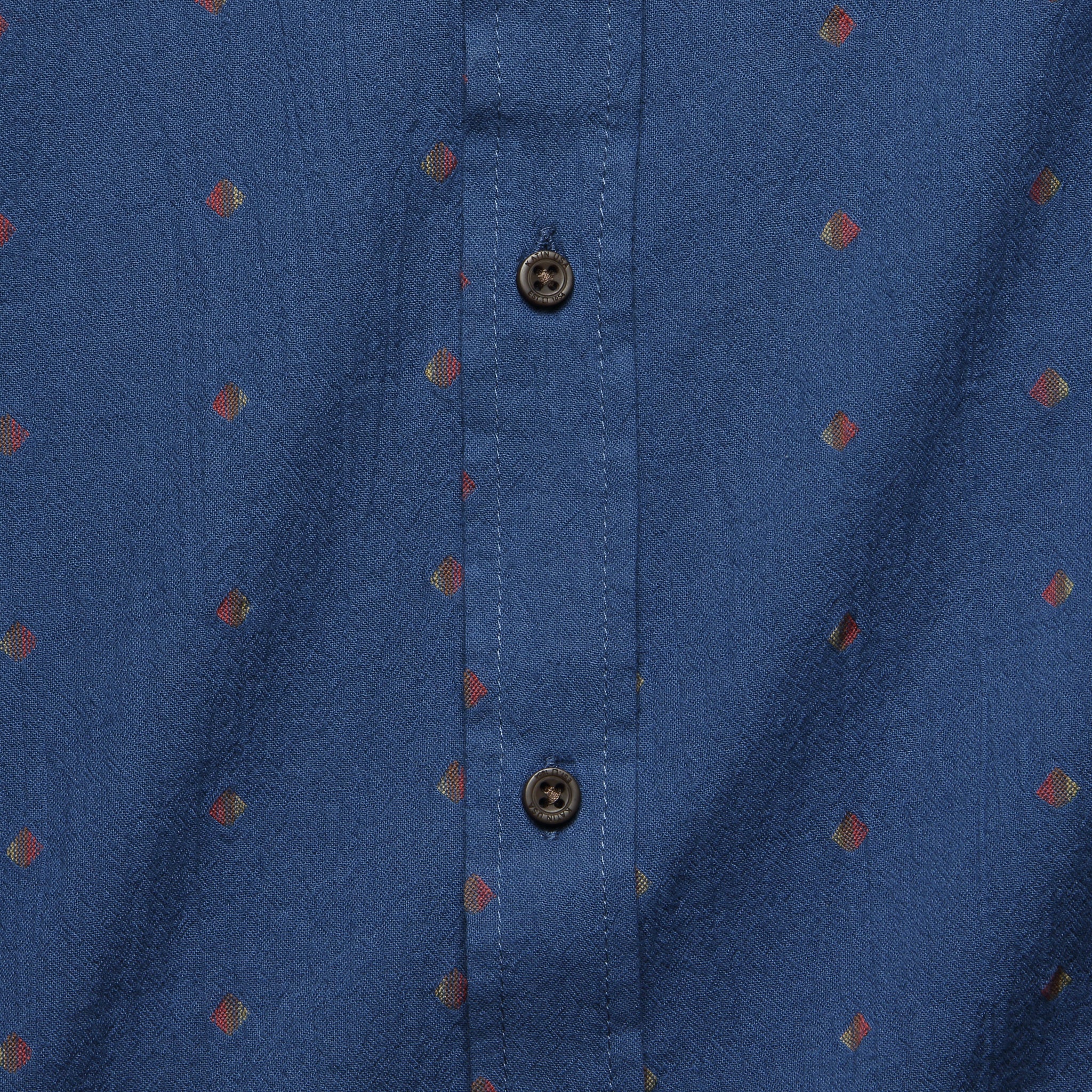 
                          Carver Shirt - Natural/Navy - Katin - STAG Provisions - Tops - S/S Woven - Other Pattern
                        