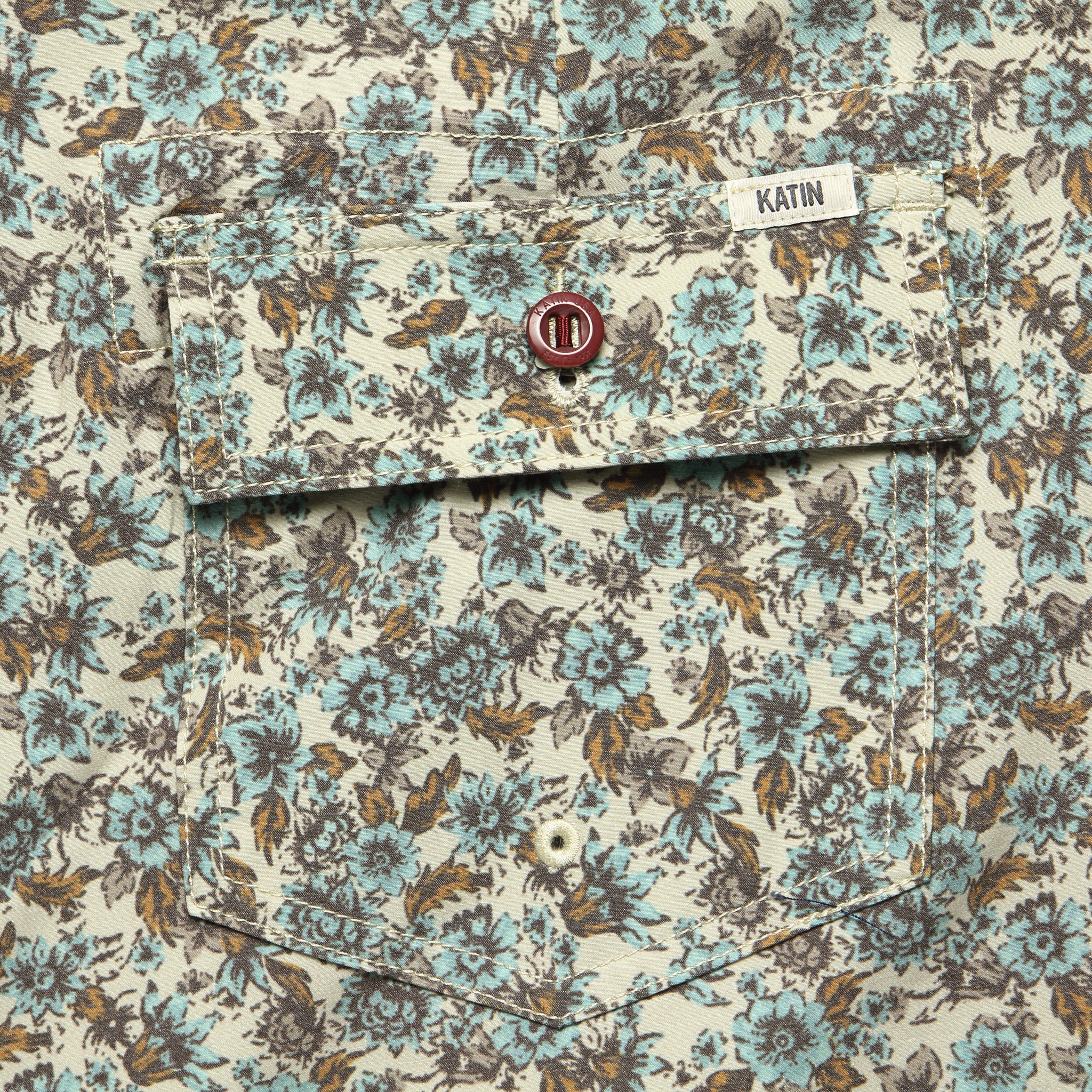 Posie Boardshort - Teal - Katin - STAG Provisions - Shorts - Swim