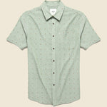 Carver Dobby Shirt - Olive - Katin - STAG Provisions - Tops - S/S Woven - Other Pattern