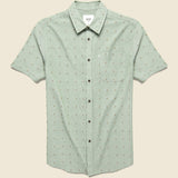 Carver Dobby Shirt - Olive - Katin - STAG Provisions - Tops - S/S Woven - Other Pattern