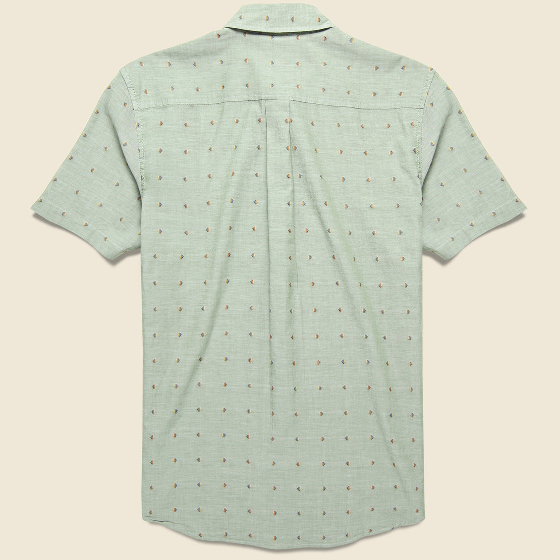 Carver Dobby Shirt - Olive - Katin - STAG Provisions - Tops - S/S Woven - Other Pattern
