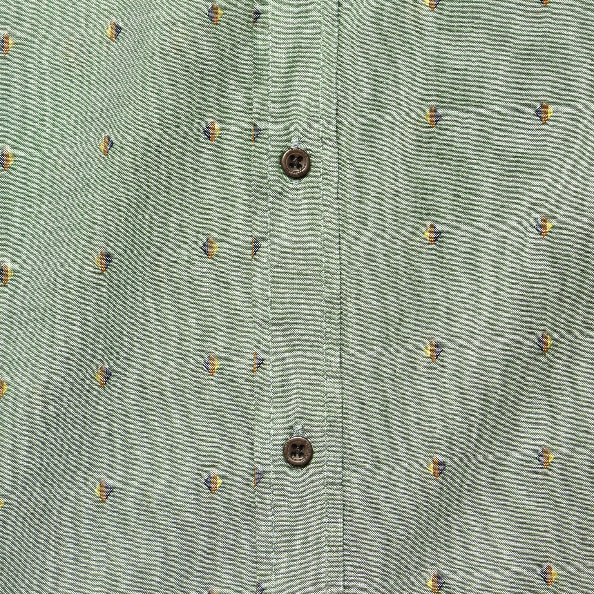 Carver Dobby Shirt - Olive - Katin - STAG Provisions - Tops - S/S Woven - Other Pattern