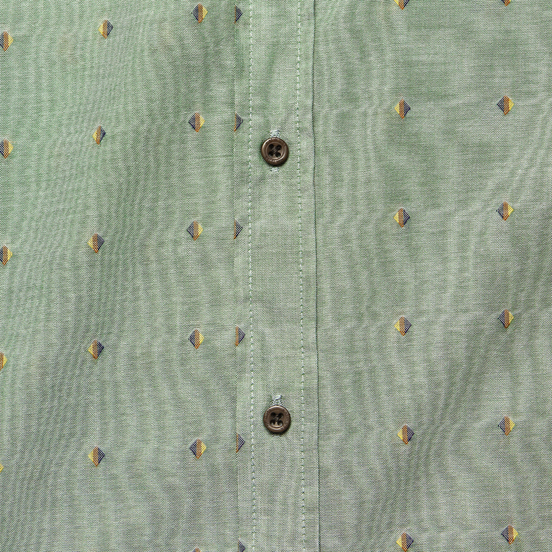 Carver Dobby Shirt - Olive - Katin - STAG Provisions - Tops - S/S Woven - Other Pattern