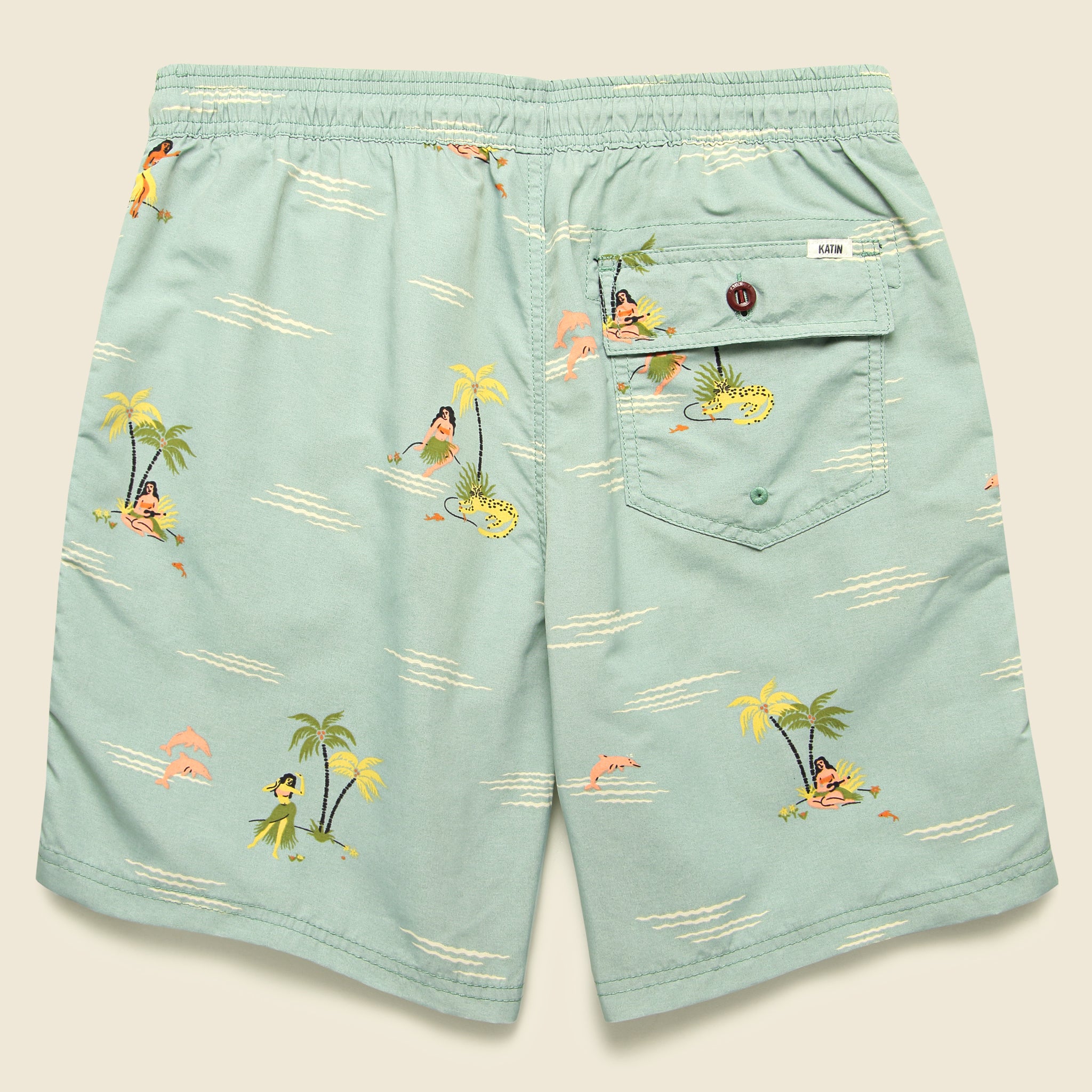 Lazy Days Trunk - Sky Blue - Katin - STAG Provisions - Shorts - Swim